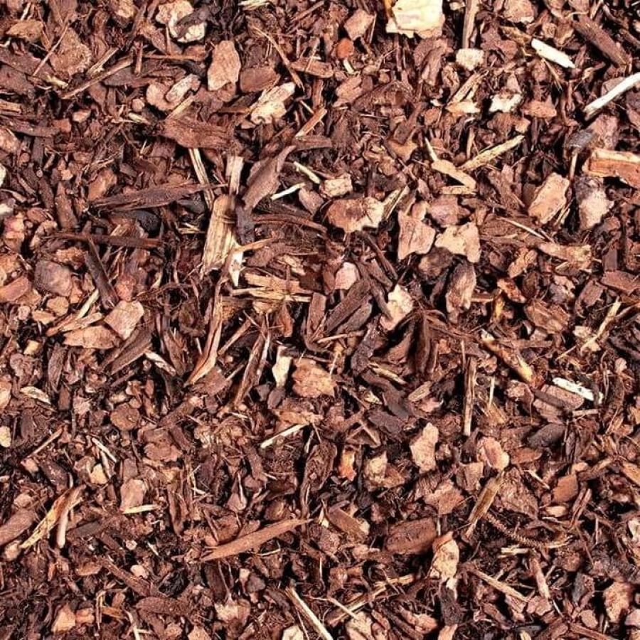 Decorative bark mulch